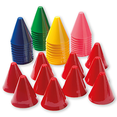 Mini-cône de marquage lot de 50